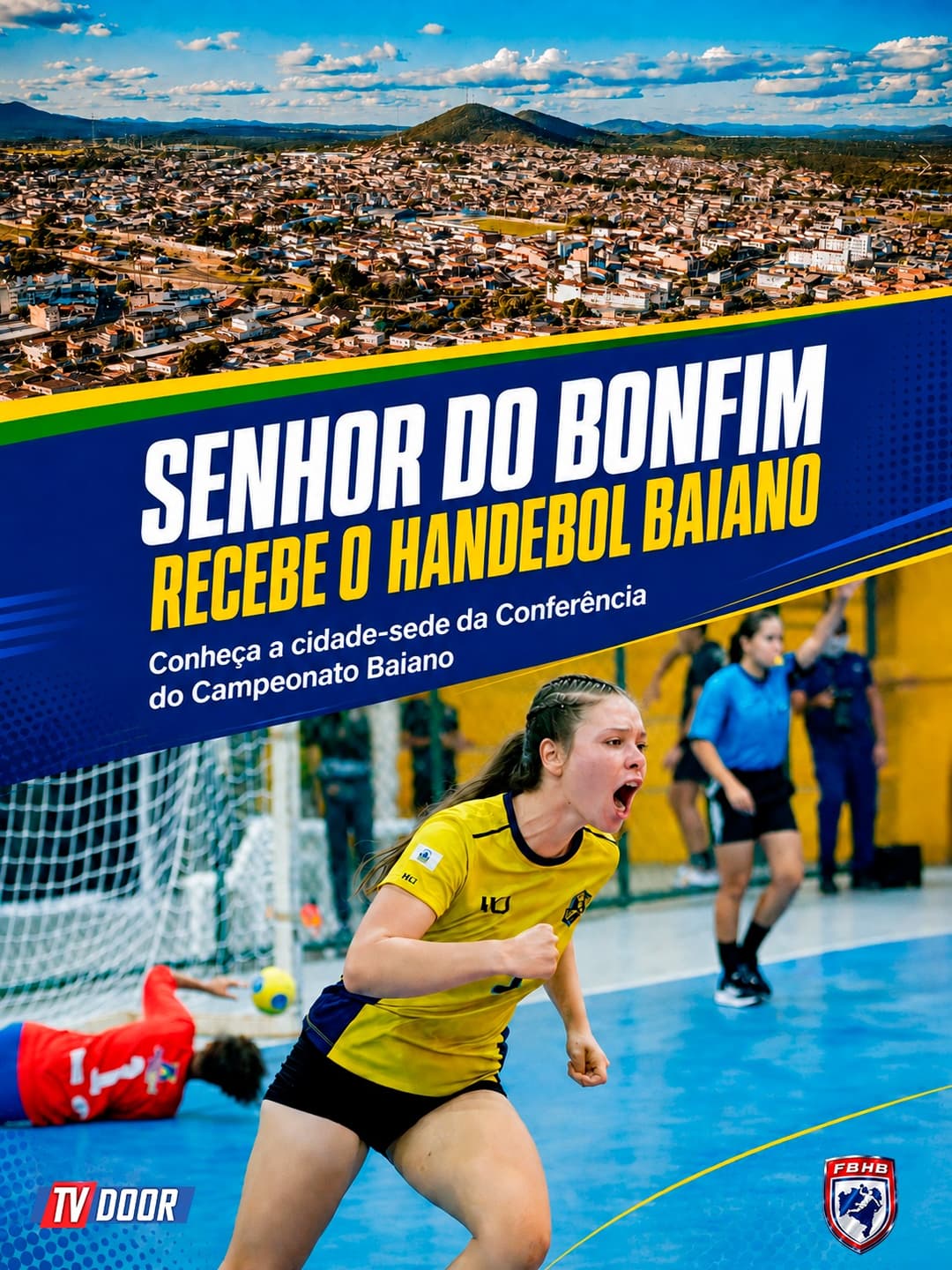 Senhor do Bonfim recebe Conferência do Campeonato Baiano de Handebol