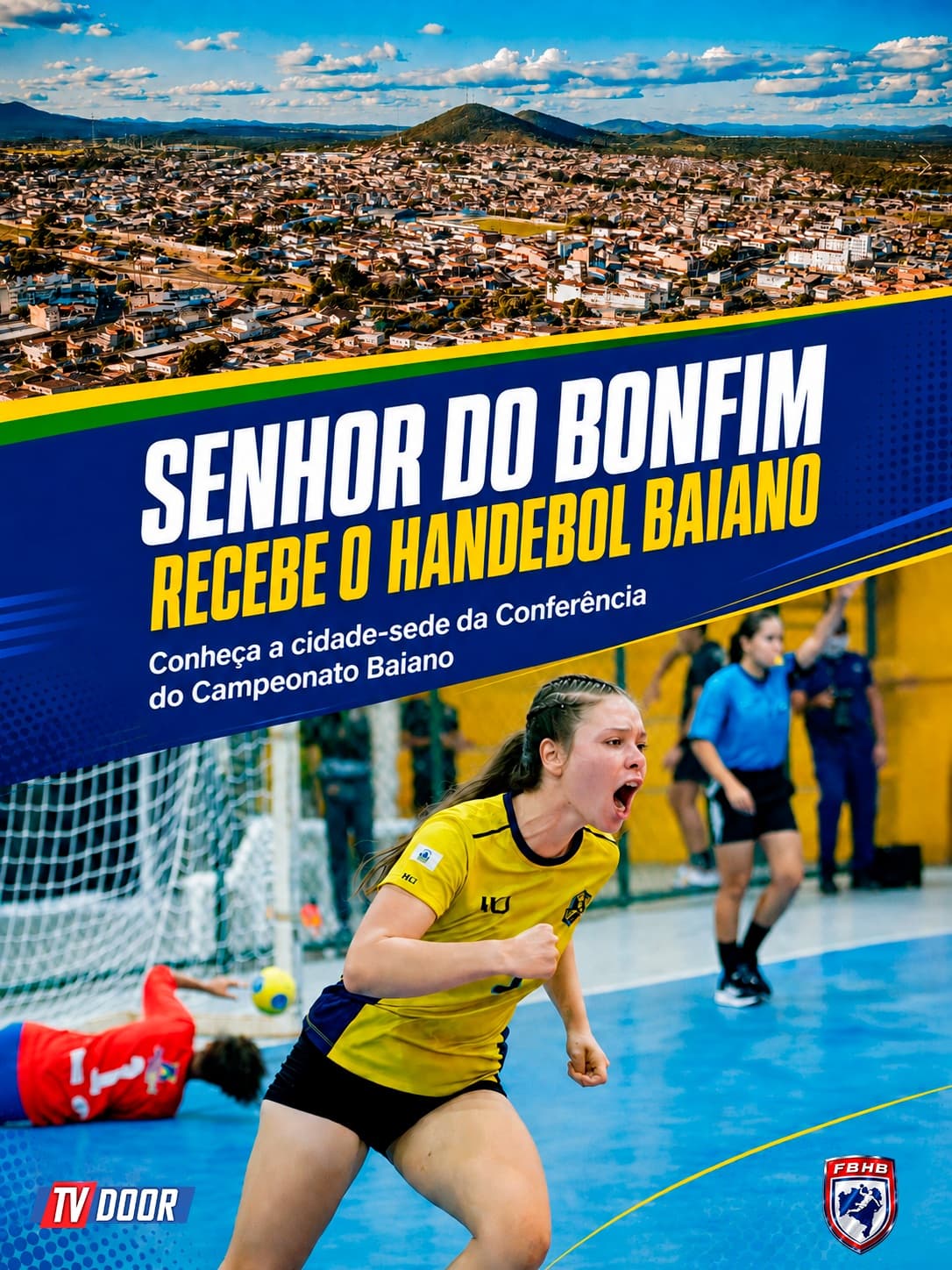 Senhor do Bonfim recebe Conferência do Campeonato Baiano de Handebol